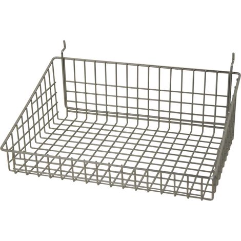 ADB Drahtkorb Lochblech Ablagefach Werkzeughalter Werkstatt Korb 425x295x150 mm (1/2)