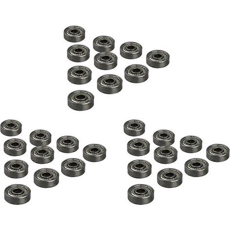 30 einreihige Rillenkugellager 625ZZ, 16 mm x 5 mm x 5 mm (1/5)