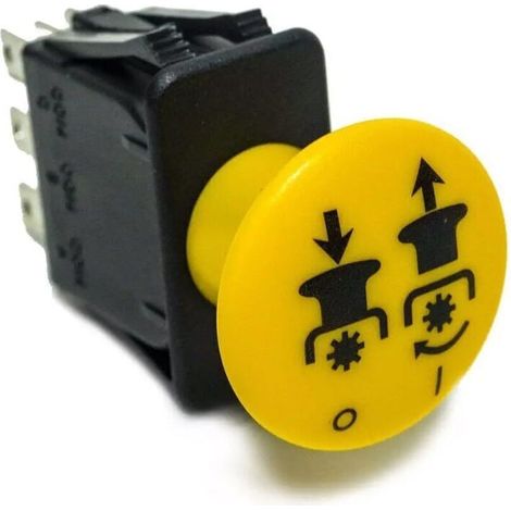 Interruptor de embrague de toma de fuerza JEENDA 183925 para tractores y segadoras Delta Grasshopper - Compatible con varios modelos