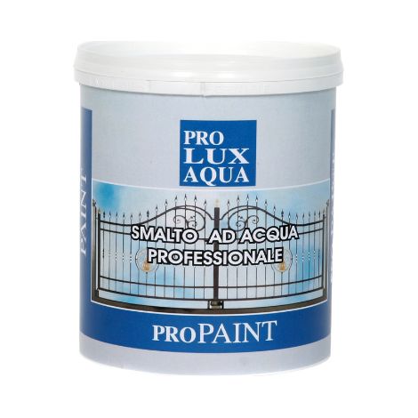 Smalto Professionale ad Acqua Pro Lux Acqua 750 ml - Bianco Lucido