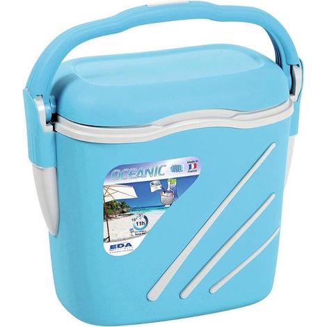 EDA nevera oceanic 30 l azul , Nevera Oceanic 30 litros azul. -Marca: EDA. -Nevera rígida Oceanic con forma ergonómica para mayor comodidad prevista para botellas de 2L. -Pie con c