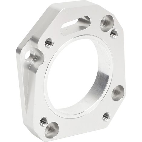 Adaptateur de corps de papillon double anodisé à étanchéité renforcée RBC RRC, remplacement de bride de collecteur pour moteur Acura K20 K24 (1/5)