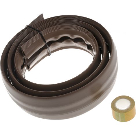 Protège câble RS PRO, Ø interne: 19mm 19 x 10.9mm, long.: 1.83m, larg.: 66 mm, PVC Marron ( Prix pour 1 )