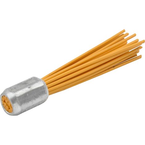 Lot De 10 Brins De Remplacement En Plastique Pour Etesia: Mbr50 - Tielburger: Tw50, Tw50s, Tw50x. Longueur Totale 160 Mm, ø Brin