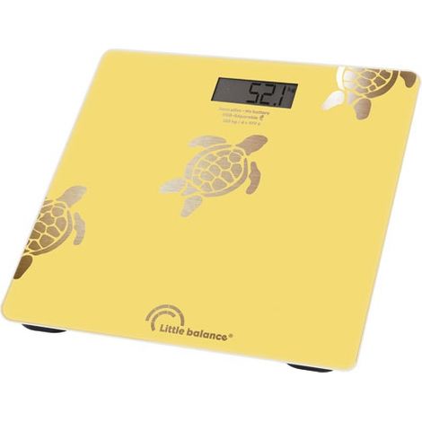 Elektronisches Personenwaage Schildkröten Sand - USB-R - 8731 - Little Balance
