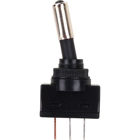 Jeffergarden Interrupteur à bascule pour voiture, 20 A 12 V, robuste, étanche, bleu, pour accessoires automobiles