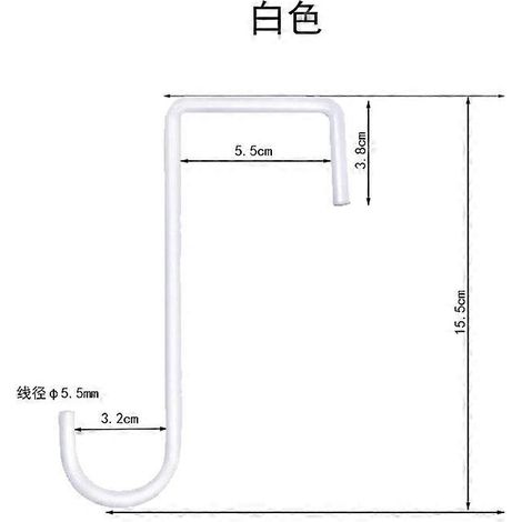 supports de suspension en acier inoxydable pour clôtures, portes, plantes et paniers suspendus, adaptés à une utilisation intérieure et extérieure, y compris pour lanternes, mangeoires à oiseaux, cari (1/5)