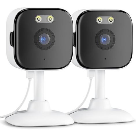 Telecamera di sorveglianza esterna 2K HD con visione notturna a colori, Wi-Fi 2.4/5GHz, allarme di movimento e grado di protezione IP66. (1/5)