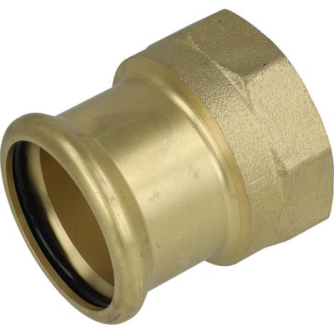 Raccord a sertir en bronze Reduction fem/fem 35x11/4" Type 6270g contour M WG907