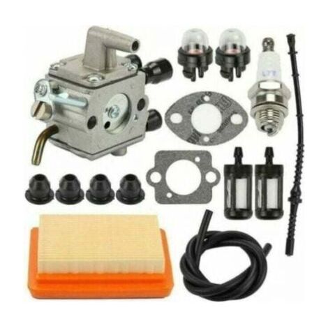 Carburateur FS120 FS200 FS250 FS300 FS350 FR350 FR45 Filtre à air Filtre à carburant (1/4)