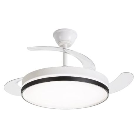 Ventilador de Techo Daewoo con aspas retráctiles DW5009/ 30W/ 3 Aspas/ 6 Velocidades