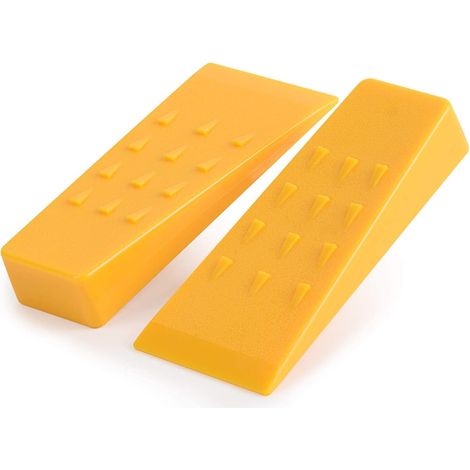 Baumfällkeile mit Spikes für sicheres Schneiden – 5,5 Zoll Kettensägenkeile-Set, Holzfällerzubehör, sicheres, langlebiges Baumkeil-Zubehör für kaltes Holzfällerwerkzeug – 6er-Pack (1/5)