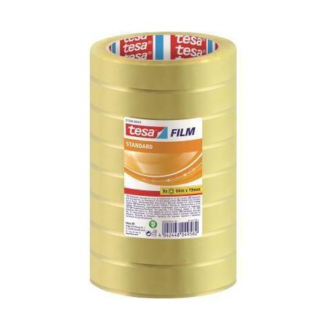 tesa 57208-00001-01 tesafilm Standard Transparent (L x B) 66 m x 19 mm 8 St. (1/3)
