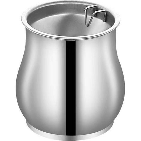 Posacenere in acciaio inox con coperchio antivento, design a imbuto e resistente al vento, ideale per soggiorno, ufficio e casa.