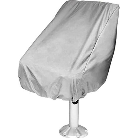Housse De Siege De Bateau - Tissu Oxford 210D - Impermeable UV Resistant - 56 X 61 X 64 Cm - Pour Exterieur Bateau - 1 Piece (1/5)