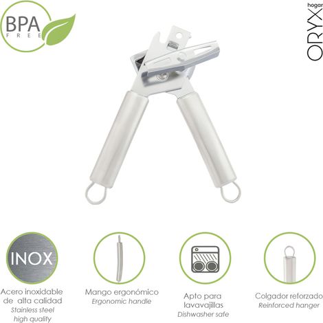 Ouvre-boîte en acier inoxydable 4,5 x 20 (H) cm. (1/2)