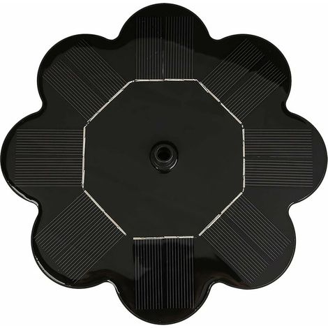 Fontaine solaire, pompe flottante, fontaine flottante pour petit bain d'oiseaux, bassin, aquarium, décoration de jardin