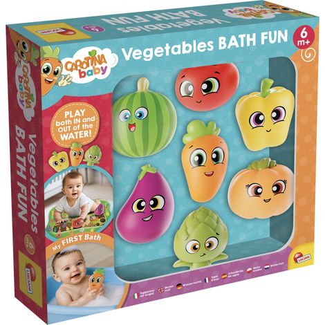 Lisciani Giochi - Carotina Baby Vegetables Bath Fun, 113705 (1/4)