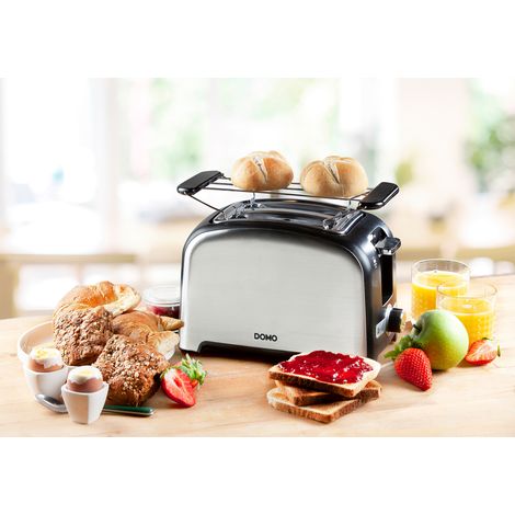 2-slot toaster 900w schwarz - Domo - do959t (1/5)