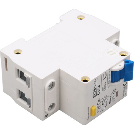 Fehlerstromschutzschalter Typ A, 16 A, einpolig, N, 30 mA, 230 V (1/5)