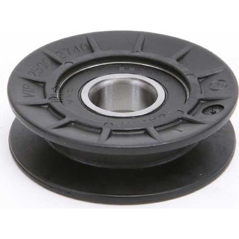 Matijardin – Poulie composite Ø 64 mm à gorge en V – Modèle VIP2500-2.740 – Largeur 19 mm – Alésage 17,5 mm pour systèmes de transmission de puissance