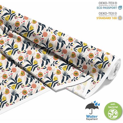 TESSUTI DECORATIVI PER ESTERNI OXFORD - motivo estivo DX9032 (1/5)