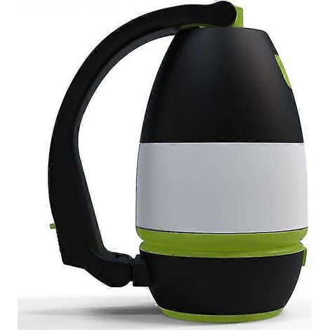 Lampe torche de camping rechargeable 3 en 1, lampe de bureau, lanterne convertible pour tente, lampe de travail, lampe de lecture LED pour l'intérieur, la randonnée et l'extérieur (1/5)