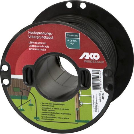 Hochsp.erdkabel Durchmesser 1,6 mm 50 m AKO 44932AKO