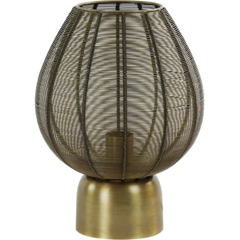 Light & Living - tischlampe - Suneko - bronze - metall -