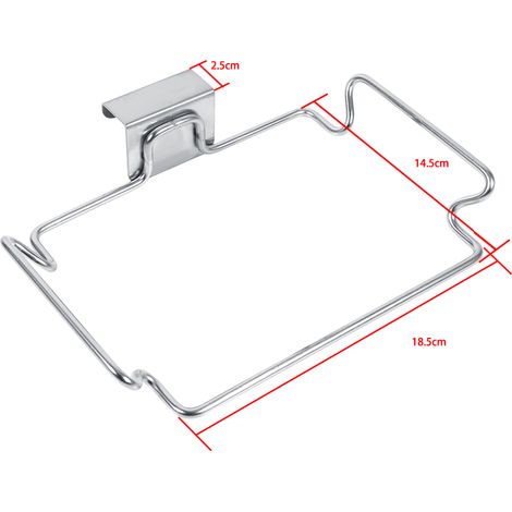 [Garbage Bag Holder] + [Unnamed] + [430 Stainless Steel] + [Creative & Compact] (1/5)