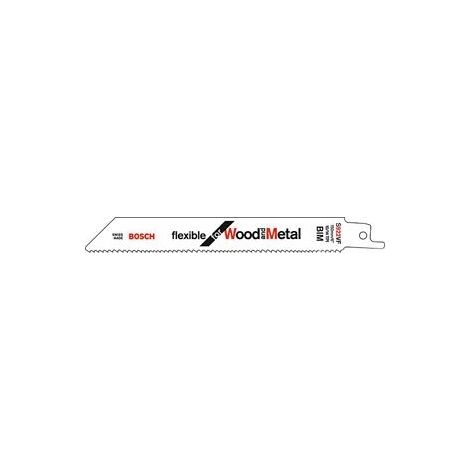 Lame de scie sabre 150 x 19 x 0,9 mm pour bois/métal