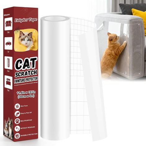 Film Anti-Griffe 30cmx5m Transparent Canapé (1/5)