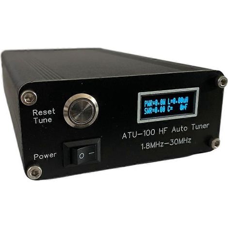 Automatischer Antennentuner 7x7 + Mini 0,91 OLED + Metallgehäuse + 1350 mAh Akku (1/5)