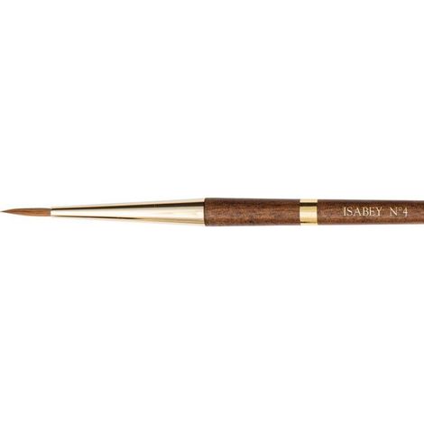 Pinceau - Rond - Aquarelle - Isabey - Syrus - 6224i - N°4 - Fibres synthétiques (1/2)