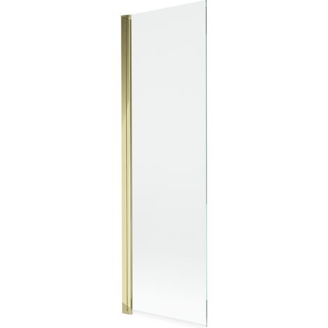 Mexen Mist paravento per doccia 1 anta 60 x 150 cm, trasparente, oro - 8A9-060-001-50-00 (1/5)