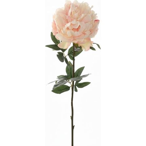 Pivoine artificielle Rose clair 71cm - 22cm Diamètre (1/4)