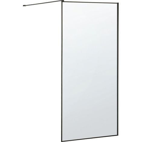Shower Screen WASPAM II 900 x 1900 mm Black
