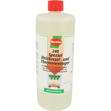 Nettoyant de chaudière 240 bouteille 1 litre