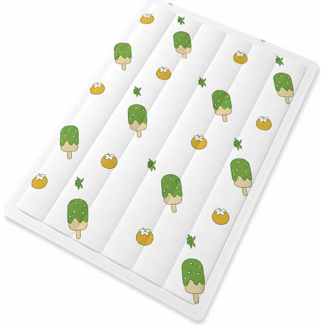 Tapis Rafraîchissant pour Chiens et Chats, Coussin de Couchage d'Été, Motif Kaki (1/5)