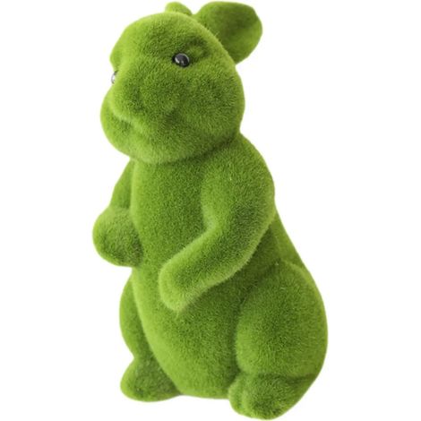 Statue de lapin de Pques dcoration de patio fte 21 cm x 17 cm x 30 cm (1/5)