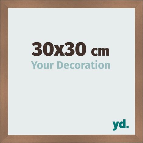 yd. - Cadre photo 30x30 - Cuivre Decor - MDF - Bologna (1/5)