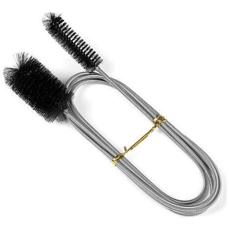 Flexible Cleaning Brush, Tube Brush, Multifunctional Double Head Stainless Steel Brush for Unblocking Pipes with Narrow Drain Hole, 155cm (1/5)