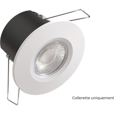 Collerette Ronde Blanc pour Canis et Two SOLUM B104W
