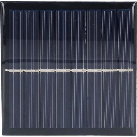 Panneau Solaire 1W 4V Polysilicium Rechargeable Kit 2x AA Batteries pour Luminaire Maison Charge (1/4)