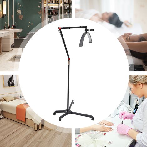 Lampe de sol à 360°, lampe en demi-lune pour extensions de cils, lampe de sol à LED pour salon de beauté, Luminaire (1/5)