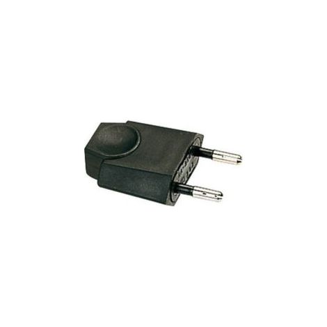 Fiche Male 6A 2P Noire - 020262 - Ebenoid (1/2)