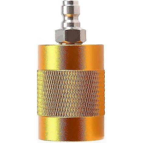 Adaptateur de valve de remplissage haute pression pour G5/8 ou 5/8BSPP, DIN 300 bars, avec raccord rapide 8mm, kit complet. (1/5)