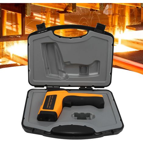 Thermomètre sans contact GM1150 -301150℃, thermomètre infrarouge portable, pistolet de température industriel (1/5)