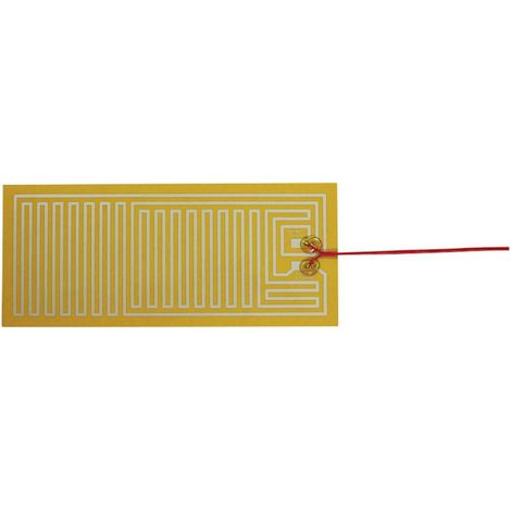 Thermo TECH polyester Feuille chauffante autocollant 24 V/DC, 24 V/AC 25 W Indice de protection IPX4 (L x l) 300 mm x 1 (1/2)