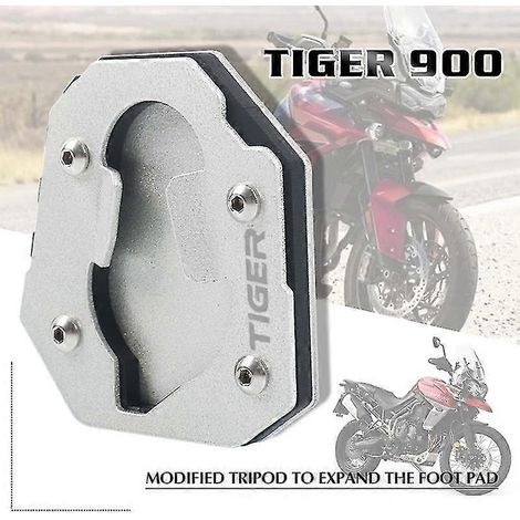 Passend für Tiger 900 Rally Pro 2020 2021 Motorrad CNC Seitenständer-Verlängerungsplatte (vergrößern)